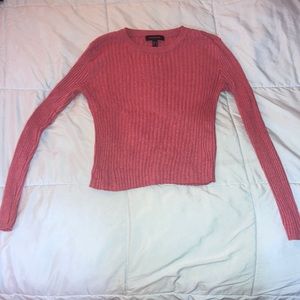 Salmon pink atmosphere sweater, super soft!